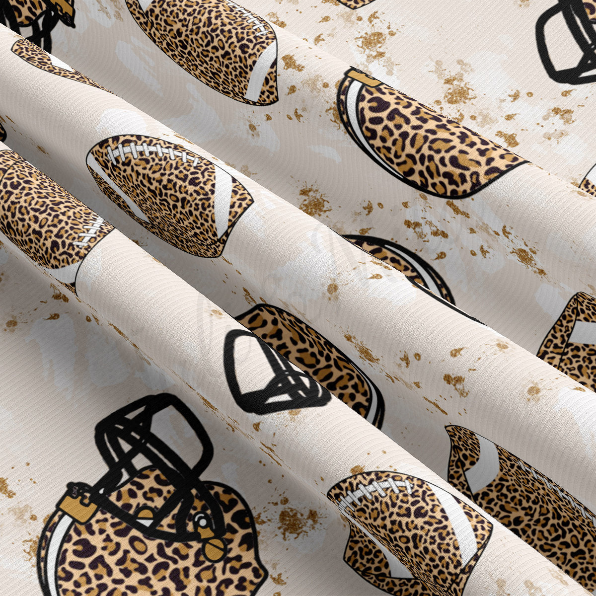 Rib Knit Fabric RBK2700 Football