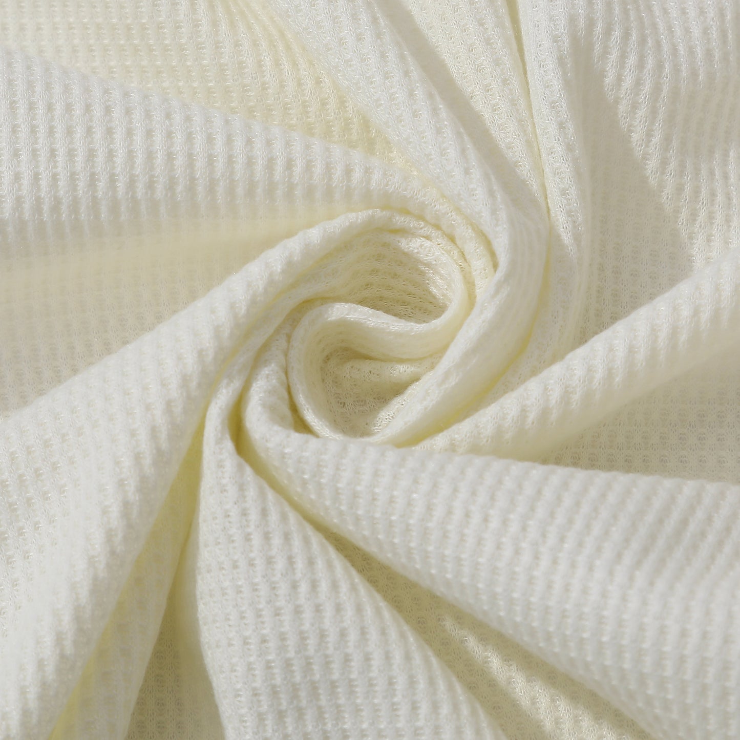 Waffle Fabric by the yard Waffle Knit Fabric Stretchy Waffle Polyester Spandex 60 inches wide Solid Colors 220GSM