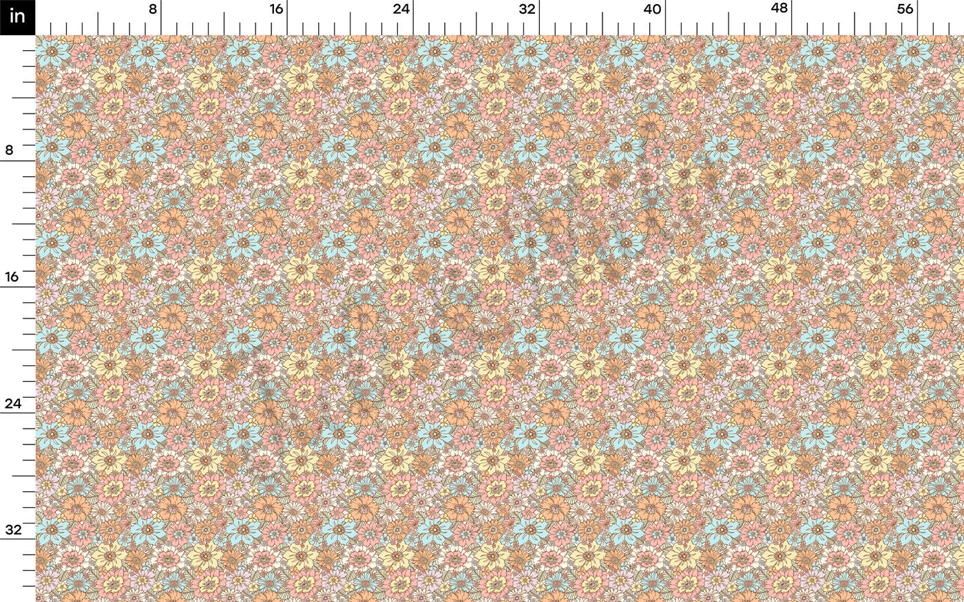 100% Cotton Fabric By the Yard Printed in USA Cotton Sateen -  Cotton  CTN530