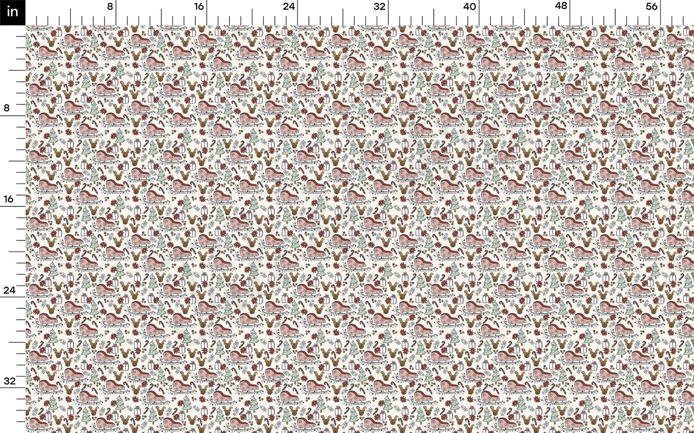 100% Cotton Fabric By the Yard Printed in USA Cotton Sateen -  Cotton  CTN942