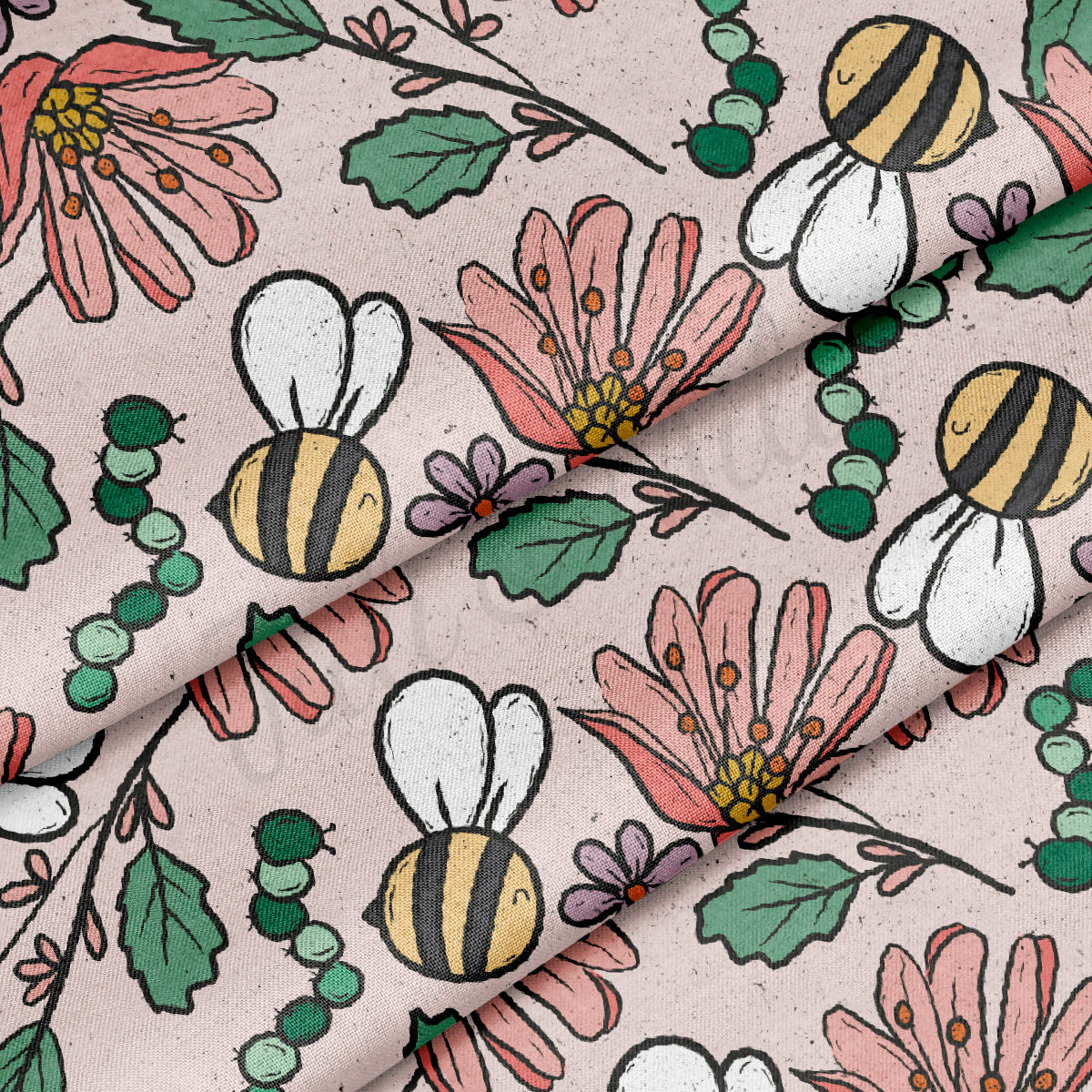 100% Cotton Fabric By the Yard Printed in USA Cotton Sateen -  Cotton  CTN1122