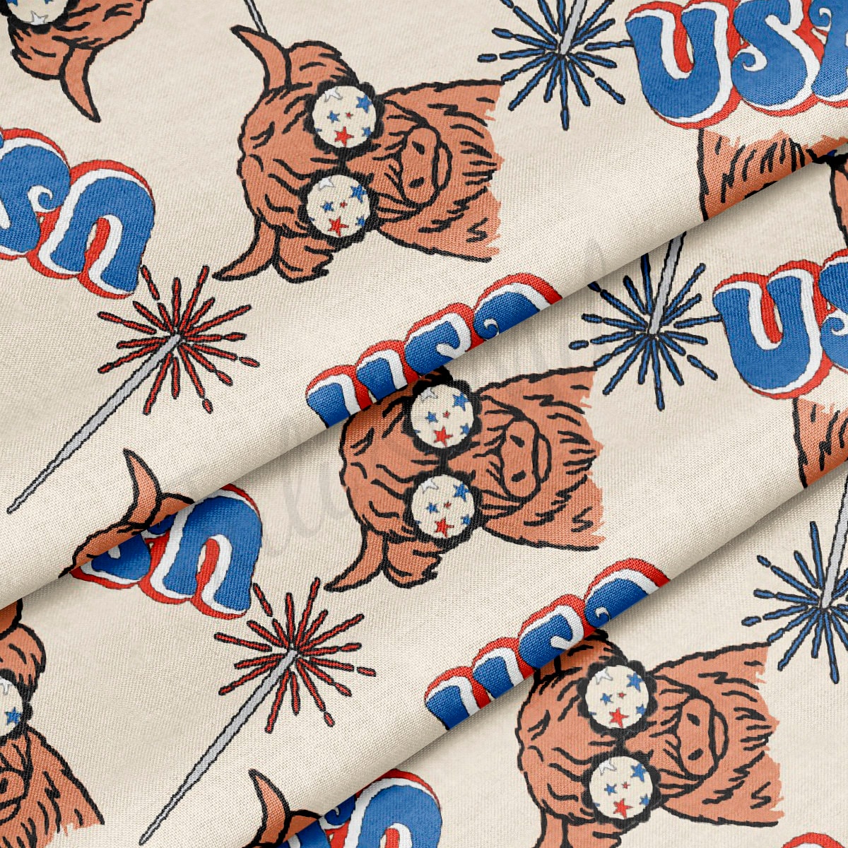 100% Cotton Fabric By the Yard Printed in USA Cotton Sateen -  Cotton  CTN353