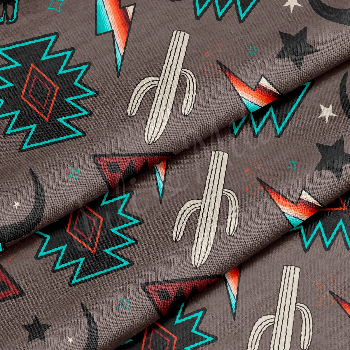 100% Cotton Fabric By the Yard Printed in USA Cotton Sateen -  Cotton  CTN1353