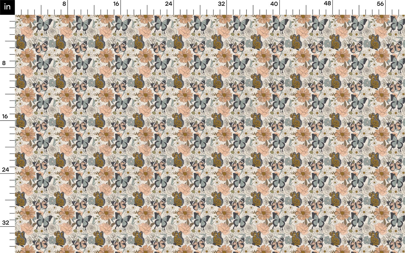 100% Cotton Fabric By the Yard Printed in USA Cotton Sateen -  Cotton  CTN747