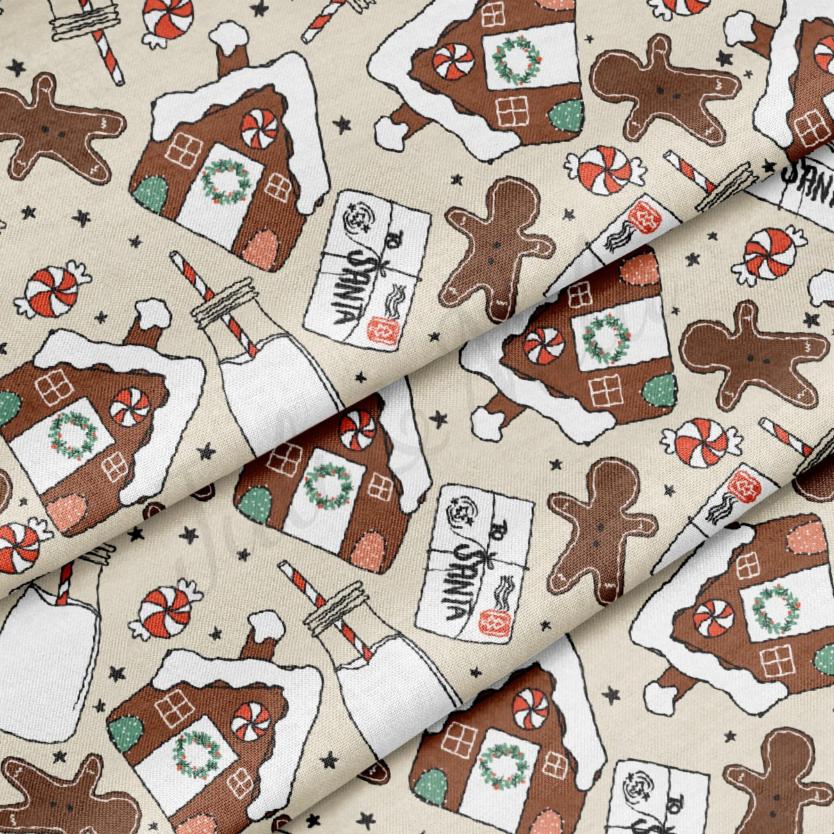100% Cotton Fabric By the Yard Printed in USA Cotton Sateen -  Cotton  CTN714