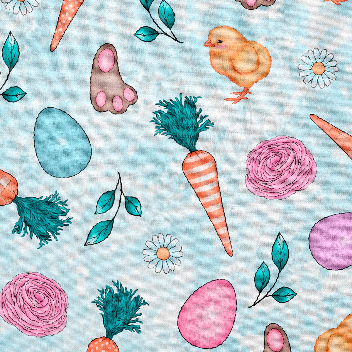 100% Cotton Fabric By the Yard Printed in USA Cotton Sateen -  Cotton  CTN750