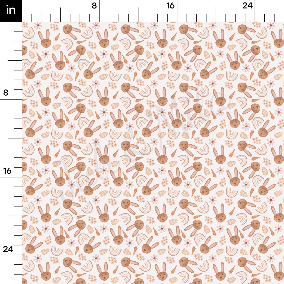 100% Cotton Fabric By the Yard Printed in USA Cotton Sateen -  Cotton  CTN1374 Easter