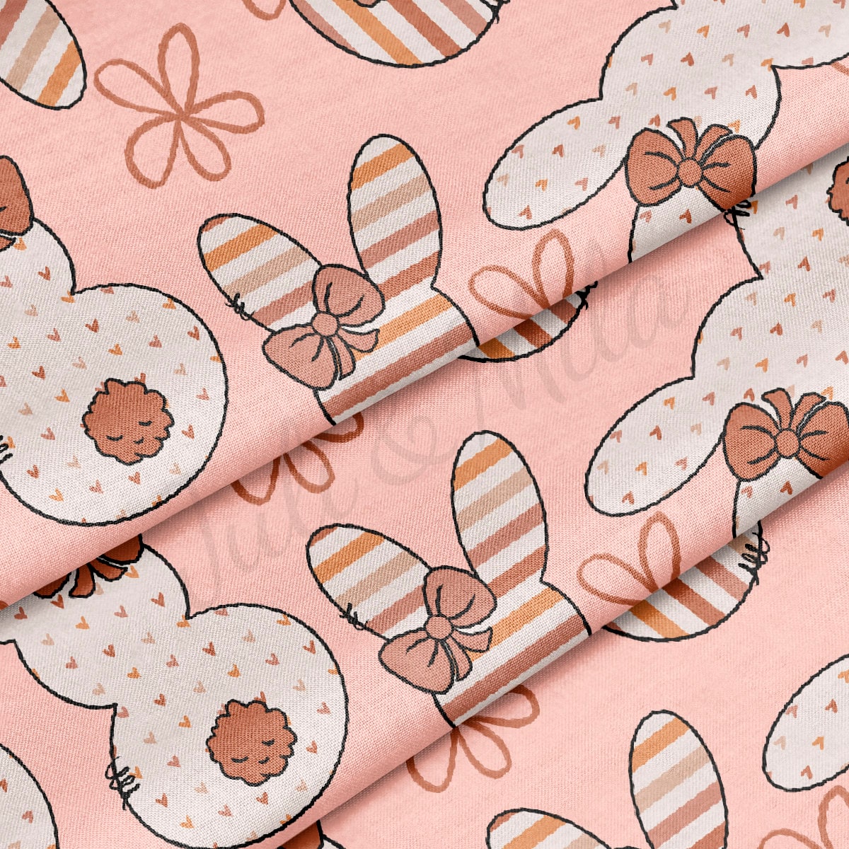 100% Cotton Fabric By the Yard Printed in USA Cotton Sateen -  Cotton  CTN1373 Easter