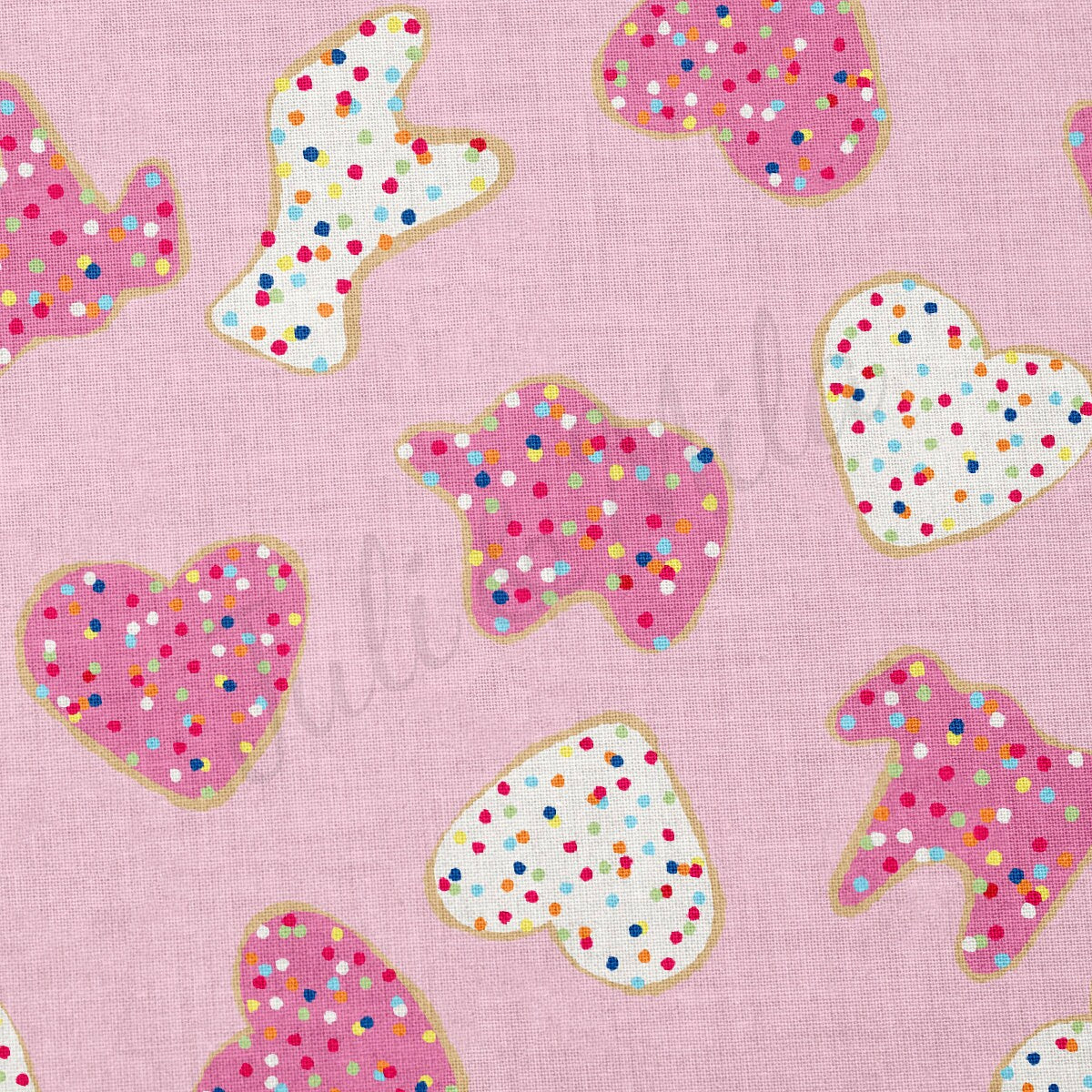 100% Cotton Fabric By the Yard Printed in USA Cotton Sateen -  Cotton  CTN1147 Valentine's Day