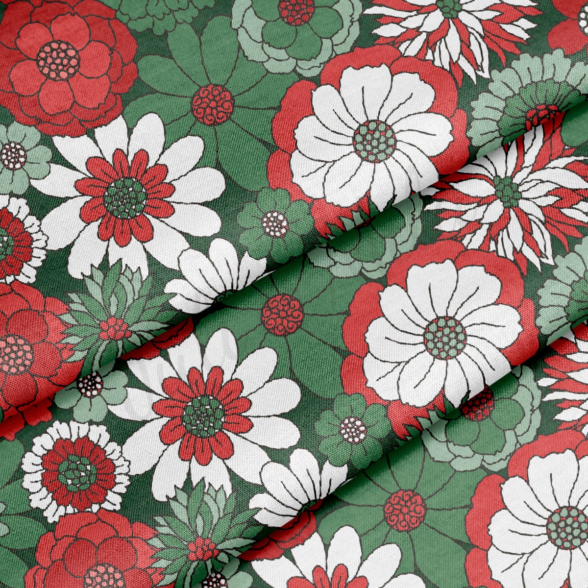 100% Cotton Fabric By the Yard Printed in USA Cotton Sateen -  Cotton  CTN797