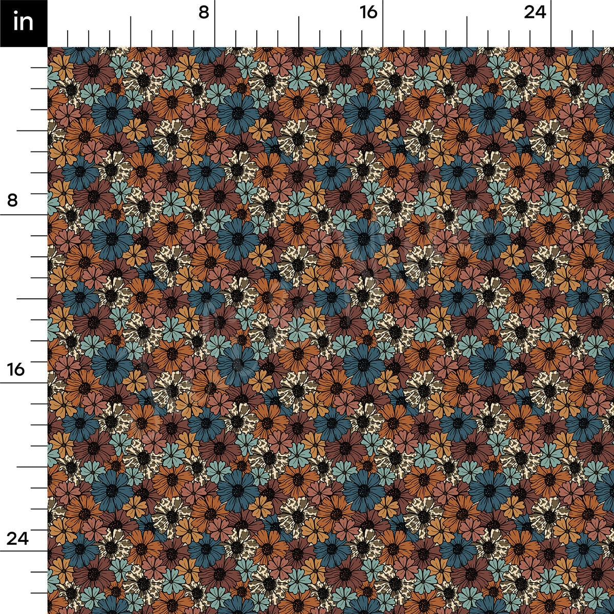 100% Cotton Fabric By the Yard Printed in USA Cotton Sateen -  Cotton  CTN1376