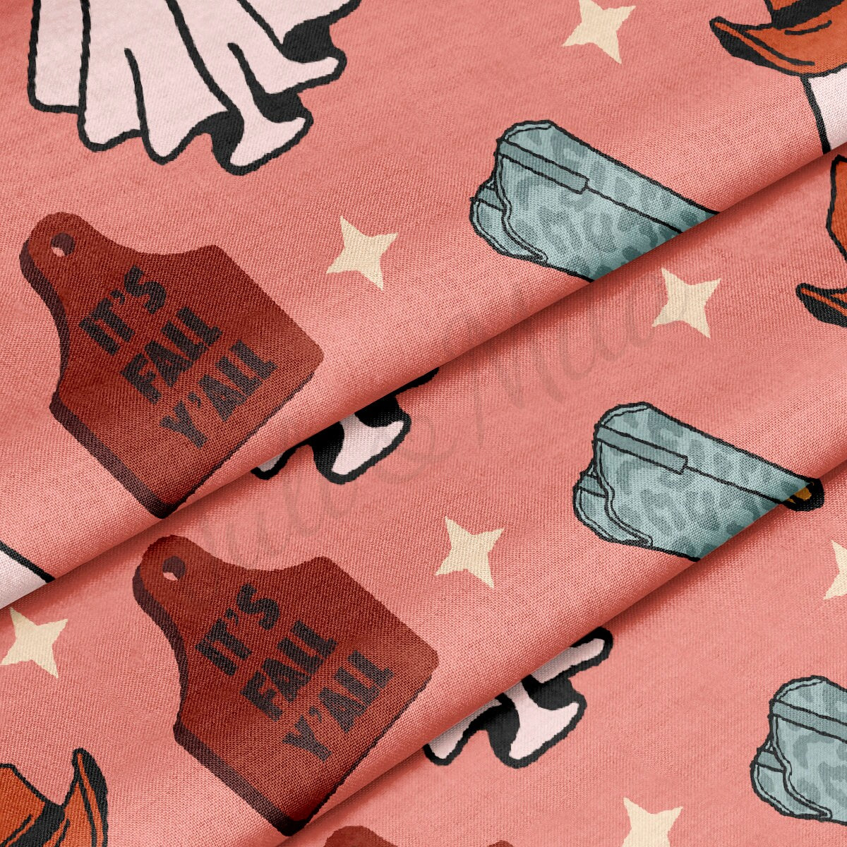 100% Cotton Fabric By the Yard Printed in USA Cotton Sateen -  Cotton  CTN953