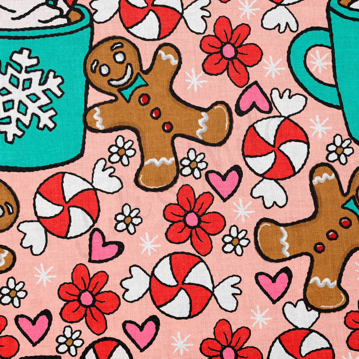100% Cotton Fabric By the Yard Printed in USA Cotton Sateen -  Cotton  CTN964