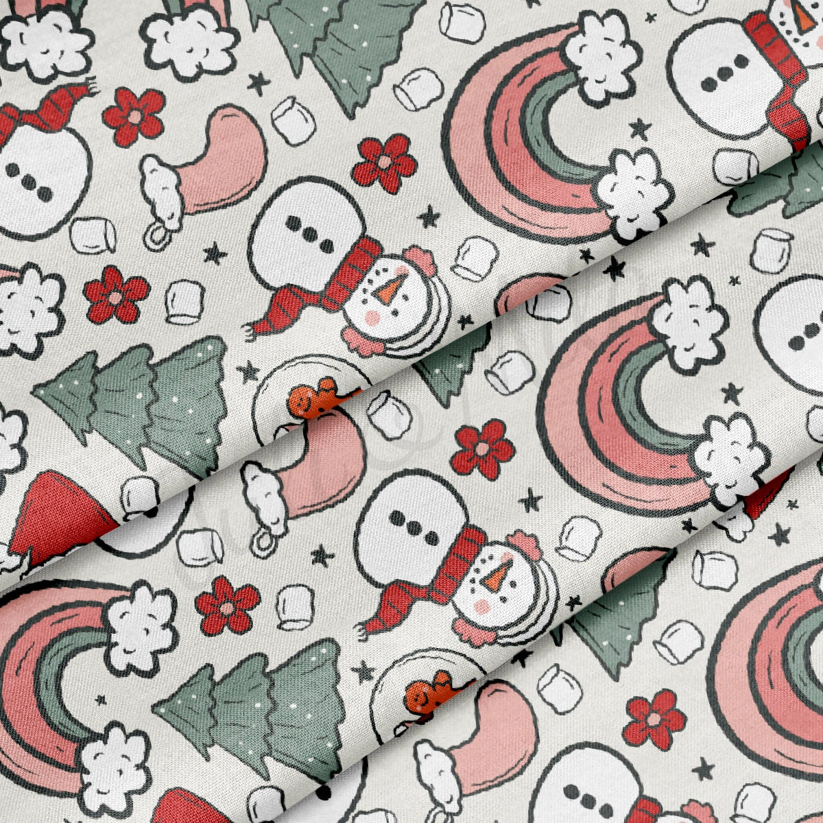 100% Cotton Fabric By the Yard Printed in USA Cotton Sateen -  Cotton  CTN947
