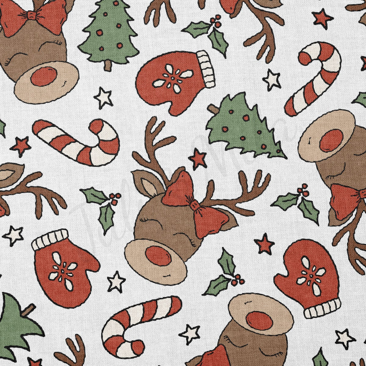 100% Cotton Fabric By the Yard Printed in USA Cotton Sateen -  Cotton CTN479