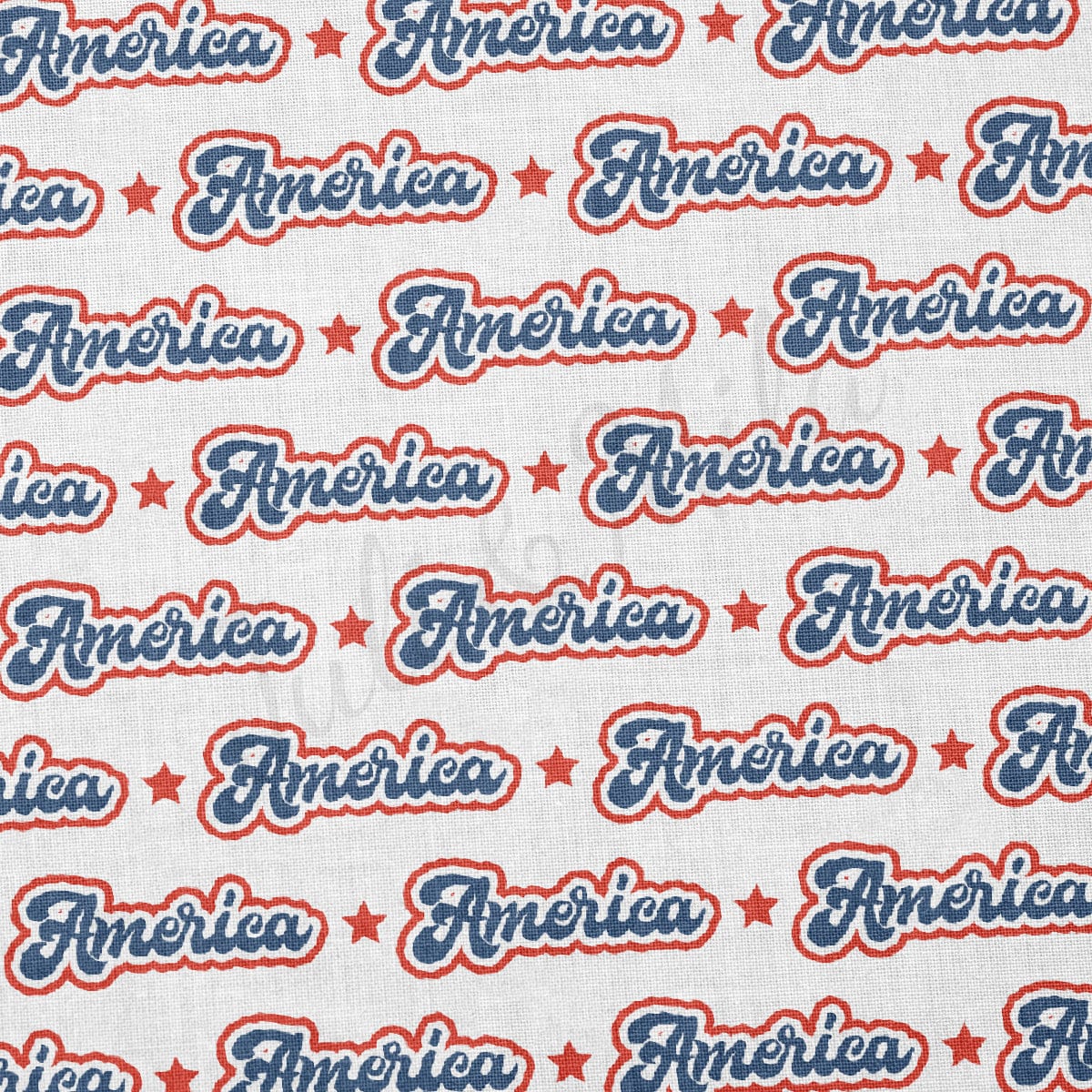100% Cotton Fabric By the Yard Printed in USA Cotton Sateen -  Cotton CTN404 4th of July Patriotic