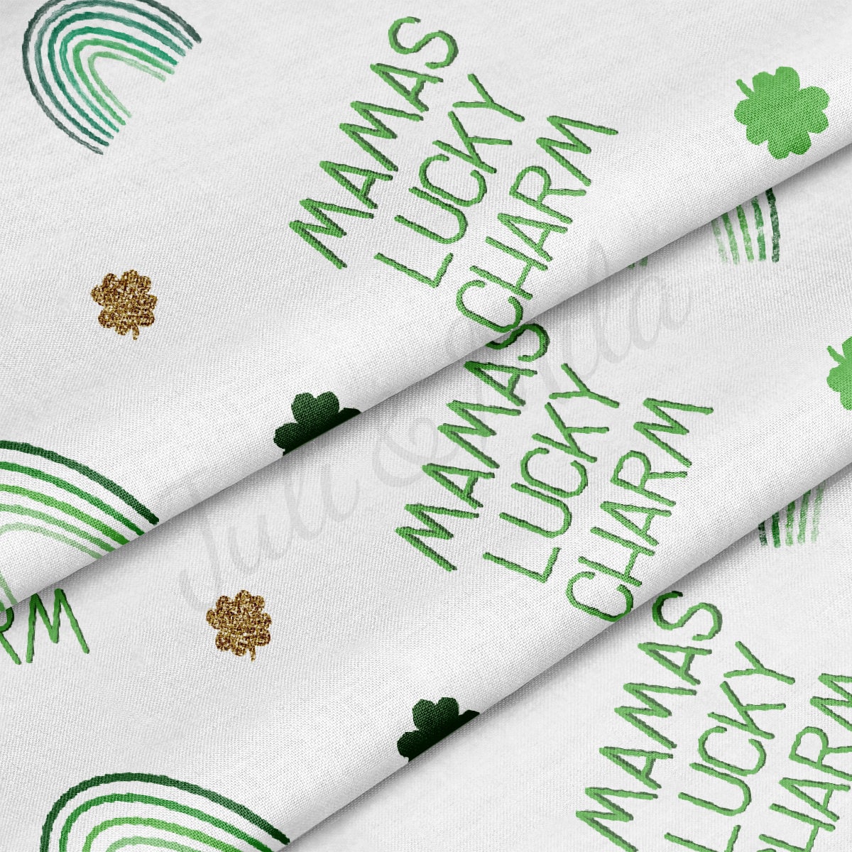 100% Cotton Fabric By the Yard Printed in USA Cotton Sateen -  Cotton CTN905 St. Patrick's Day