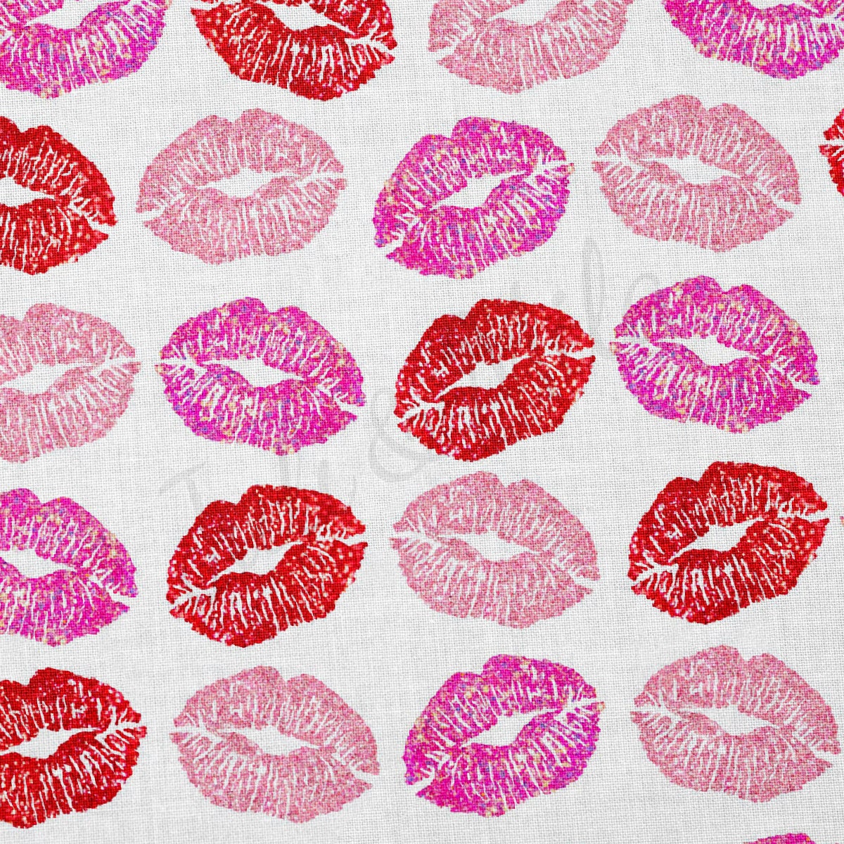 100% Cotton Fabric By the Yard Printed in USA Cotton Sateen -  Cotton CTN1050 Valentine's Day