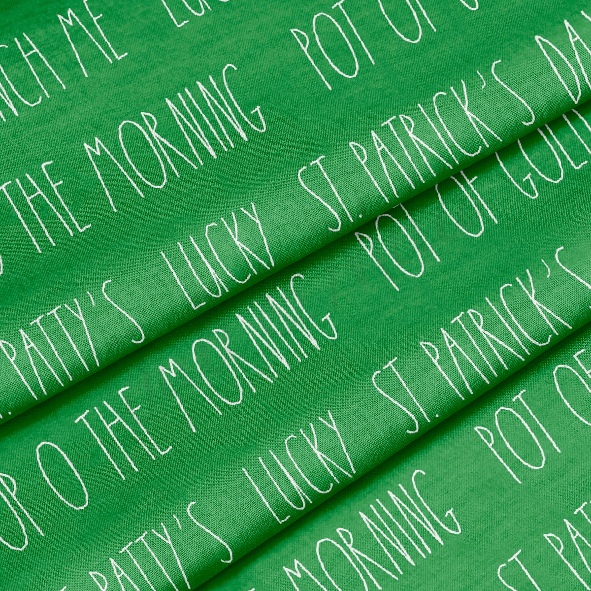100% Cotton Fabric By the Yard Printed in USA Cotton Sateen -  Cotton CTN1081 St. Patrick's Day