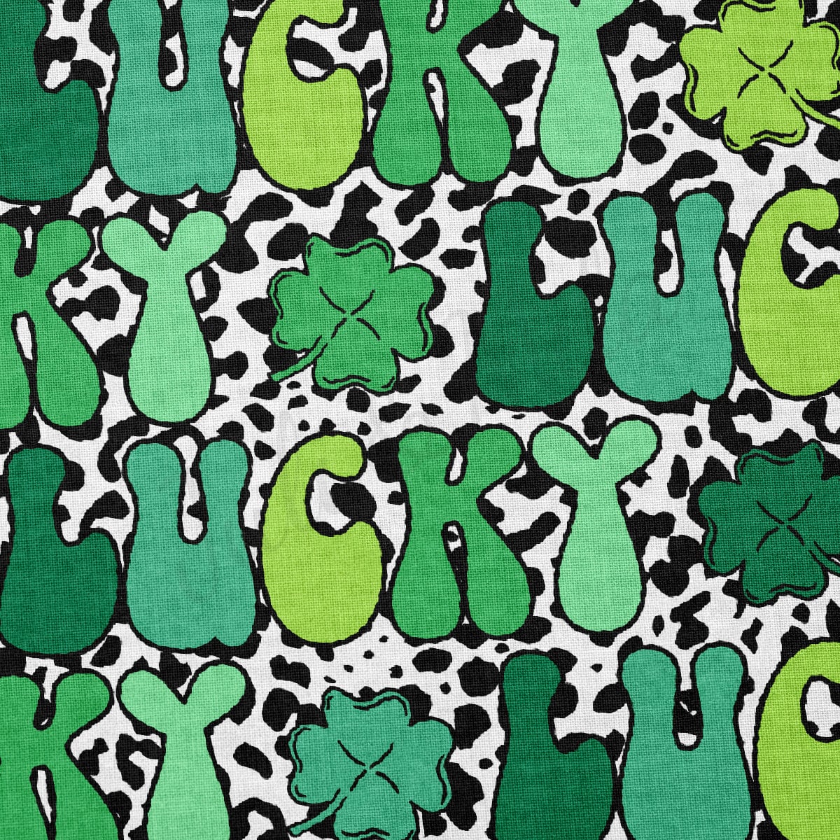 100% Cotton Fabric By the Yard Printed in USA Cotton Sateen -  Cotton CTN1089 St. Patrick's Day