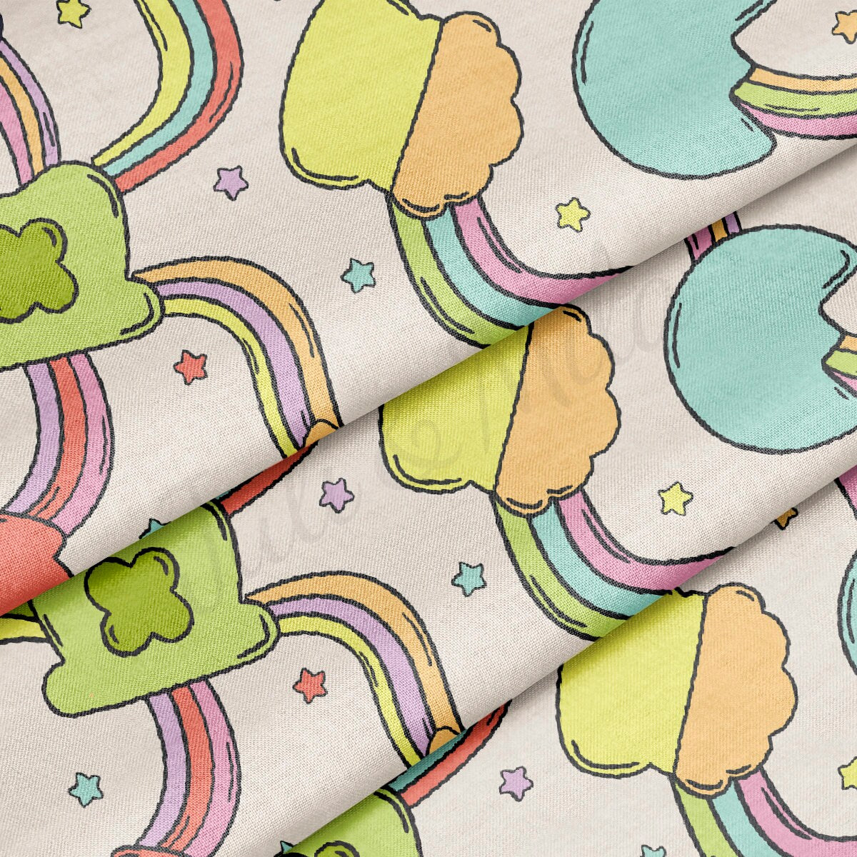 100% Cotton Fabric By the Yard Printed in USA Cotton Sateen -  Cotton CTN1095 St. Patrick's Day