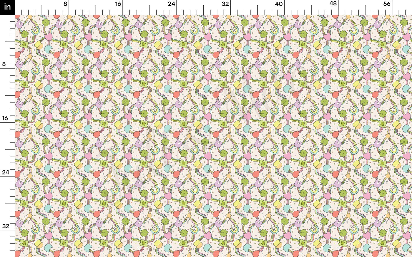 100% Cotton Fabric By the Yard Printed in USA Cotton Sateen -  Cotton CTN1095 St. Patrick's Day
