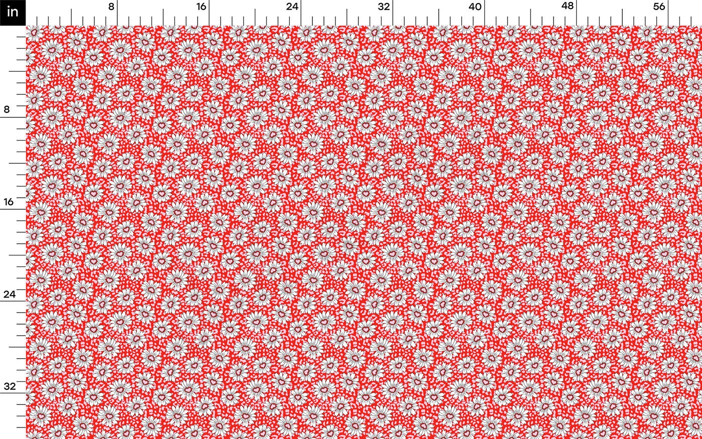 100% Cotton Fabric By the Yard Printed in USA Cotton Sateen -  Cotton CTN1096 Valentine's Day