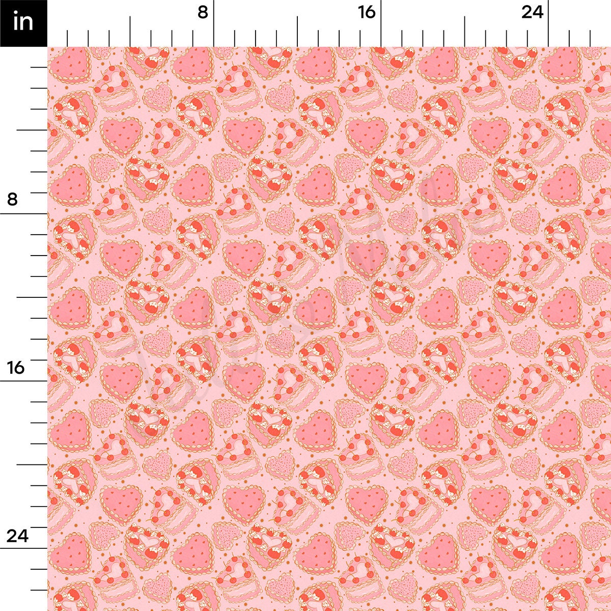100% Cotton Fabric By the Yard Printed in USA Cotton Sateen -  Cotton CTN1225 Valentine's Day