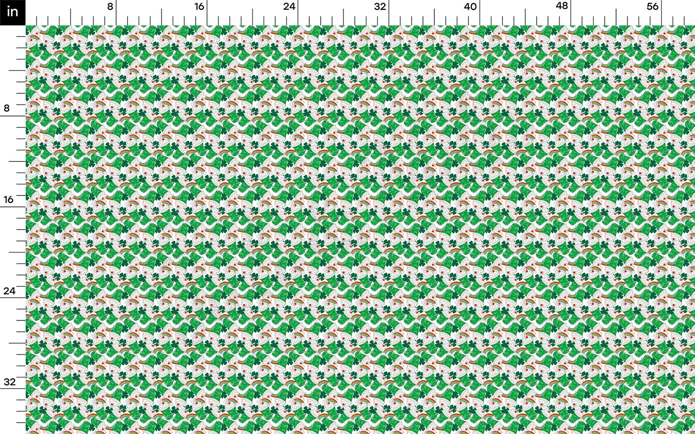 100% Cotton Fabric By the Yard Printed in USA Cotton Sateen -  Cotton CTN1242 St. Patrick's Day