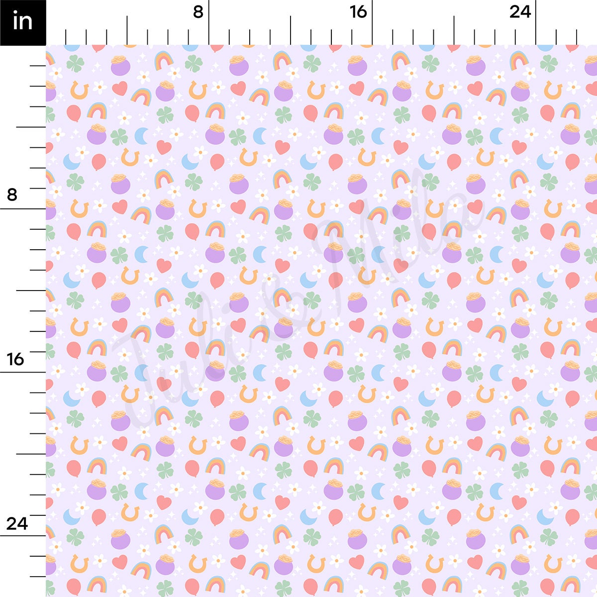 100% Cotton Fabric By the Yard Printed in USA Cotton Sateen -  Cotton CTN1250 St. Patrick's Day