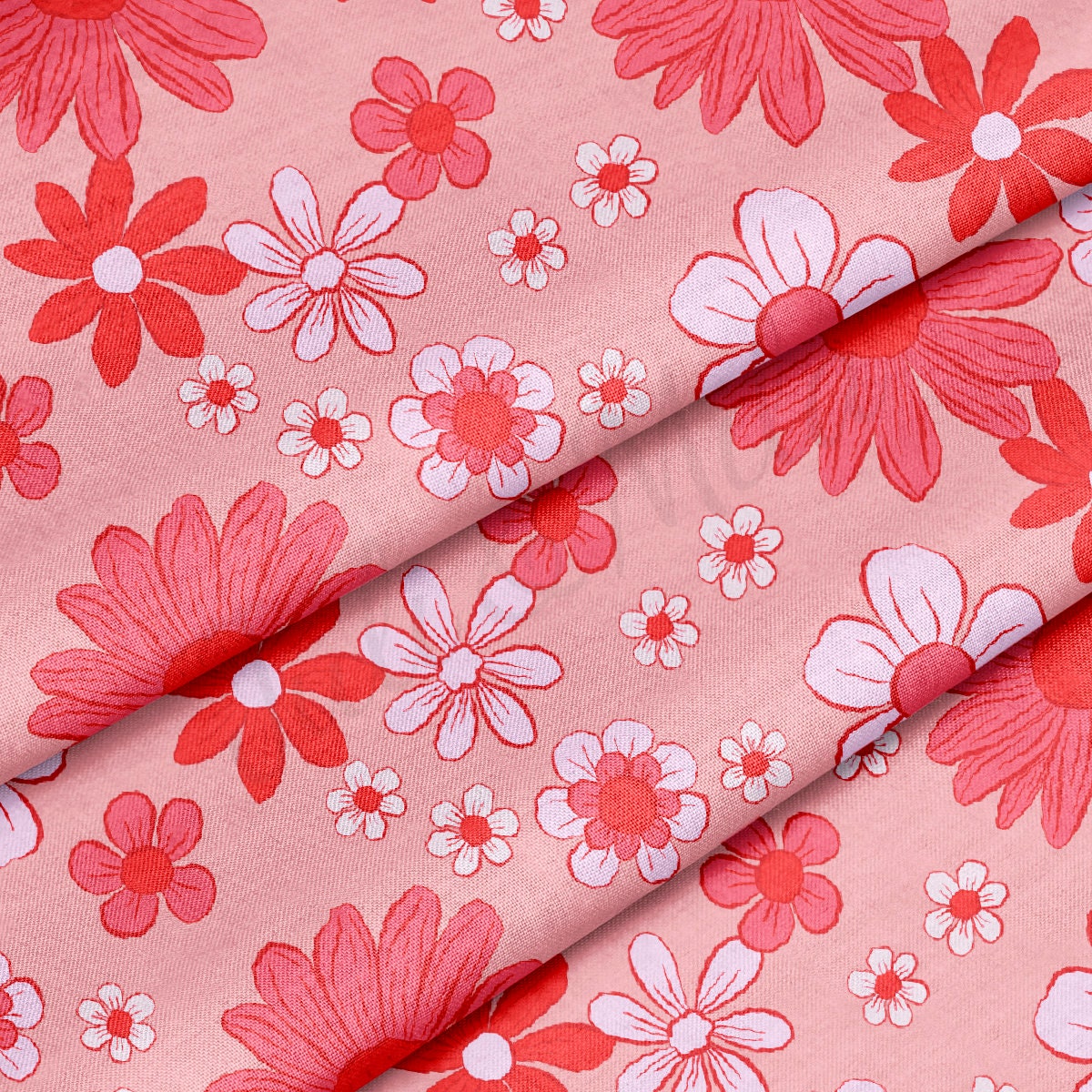 100% Cotton Fabric By the Yard Printed in USA Cotton Sateen -  Cotton CTN1254 Valentine's Day