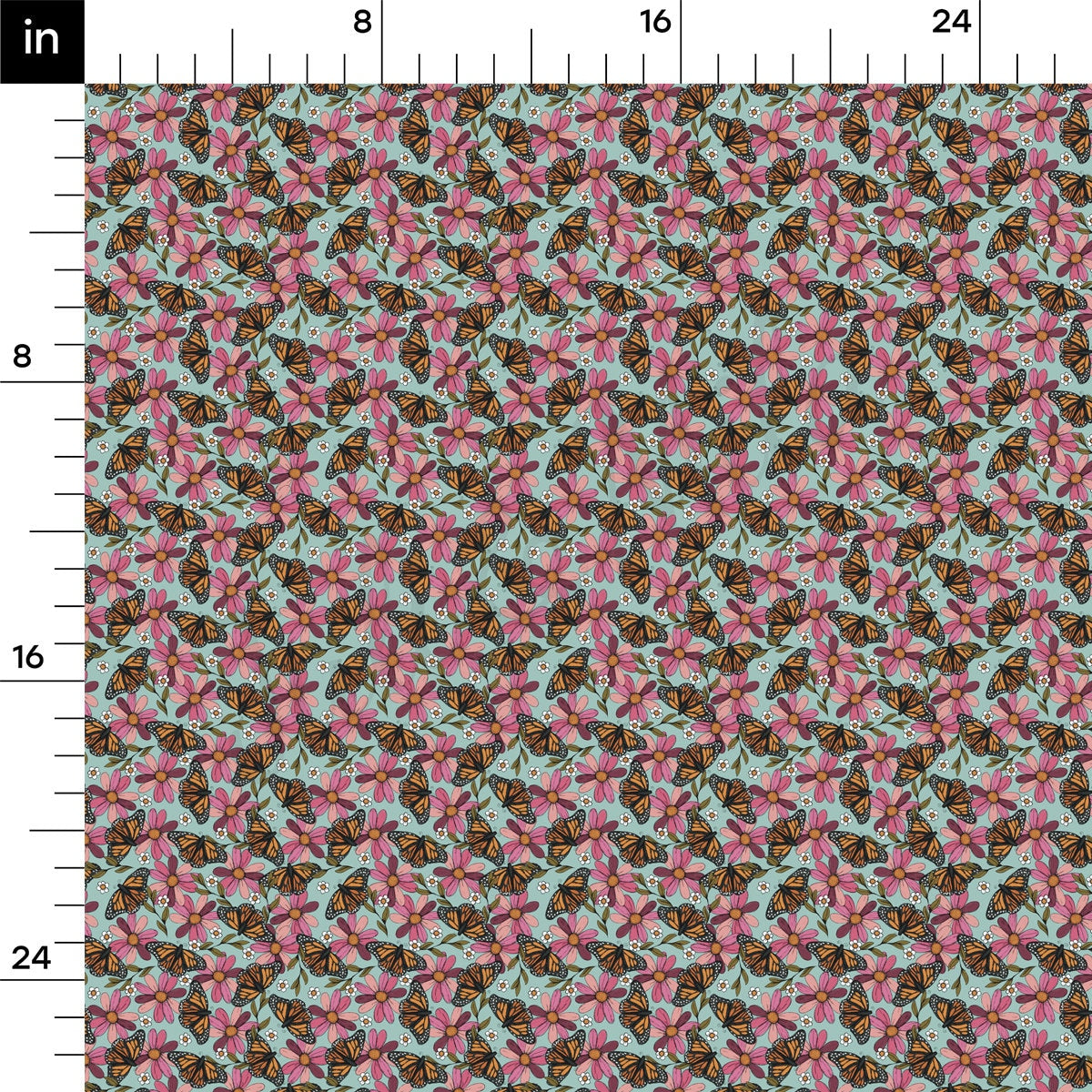 100% Cotton Fabric By the Yard Printed in USA Cotton Sateen -  Cotton  CTN471