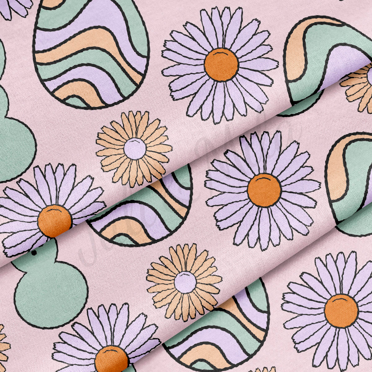 100% Cotton Fabric By the Yard Printed in USA Cotton Sateen -  Cotton  CTN1363