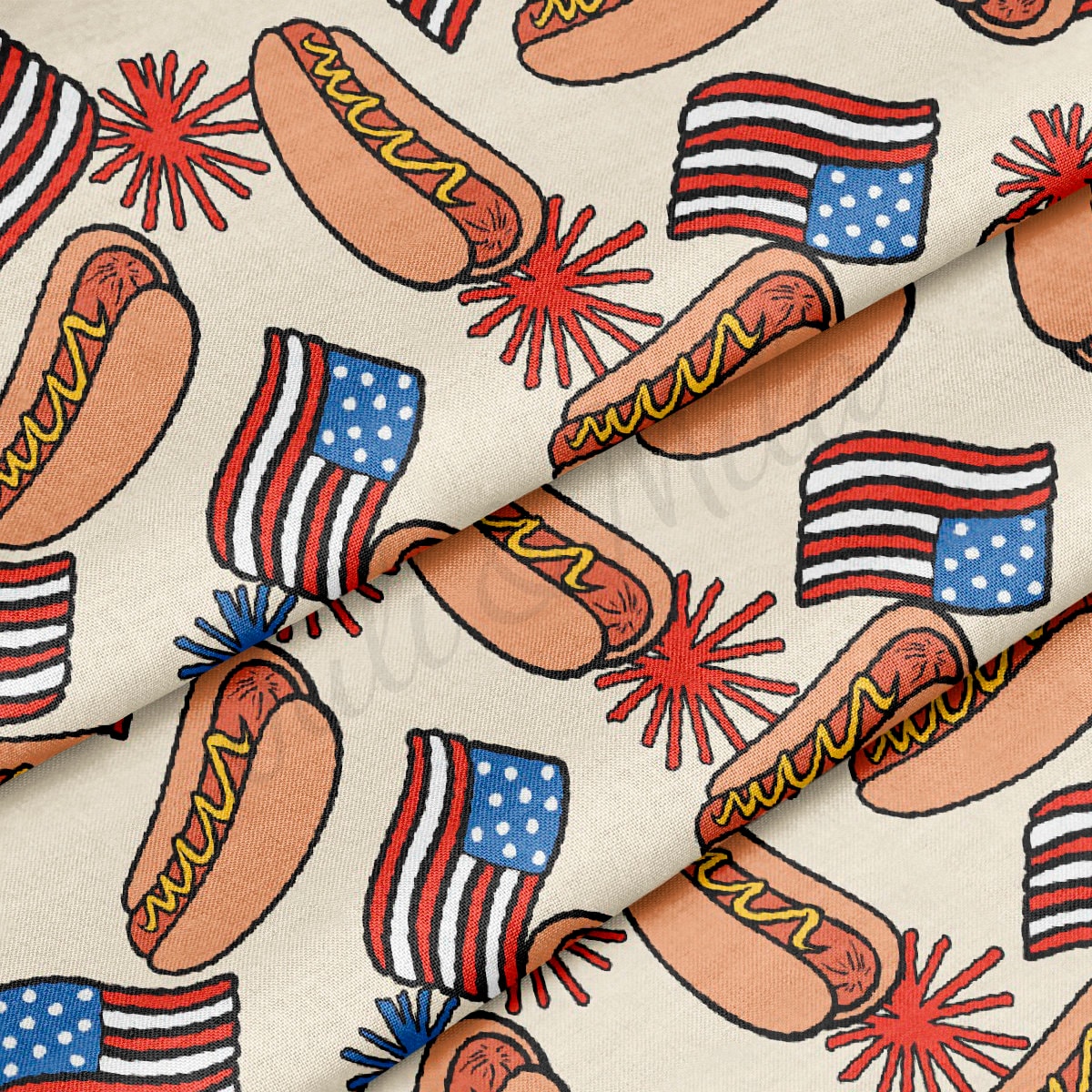 100% Cotton Fabric By the Yard Printed in USA Cotton Sateen -  Cotton  CTN348