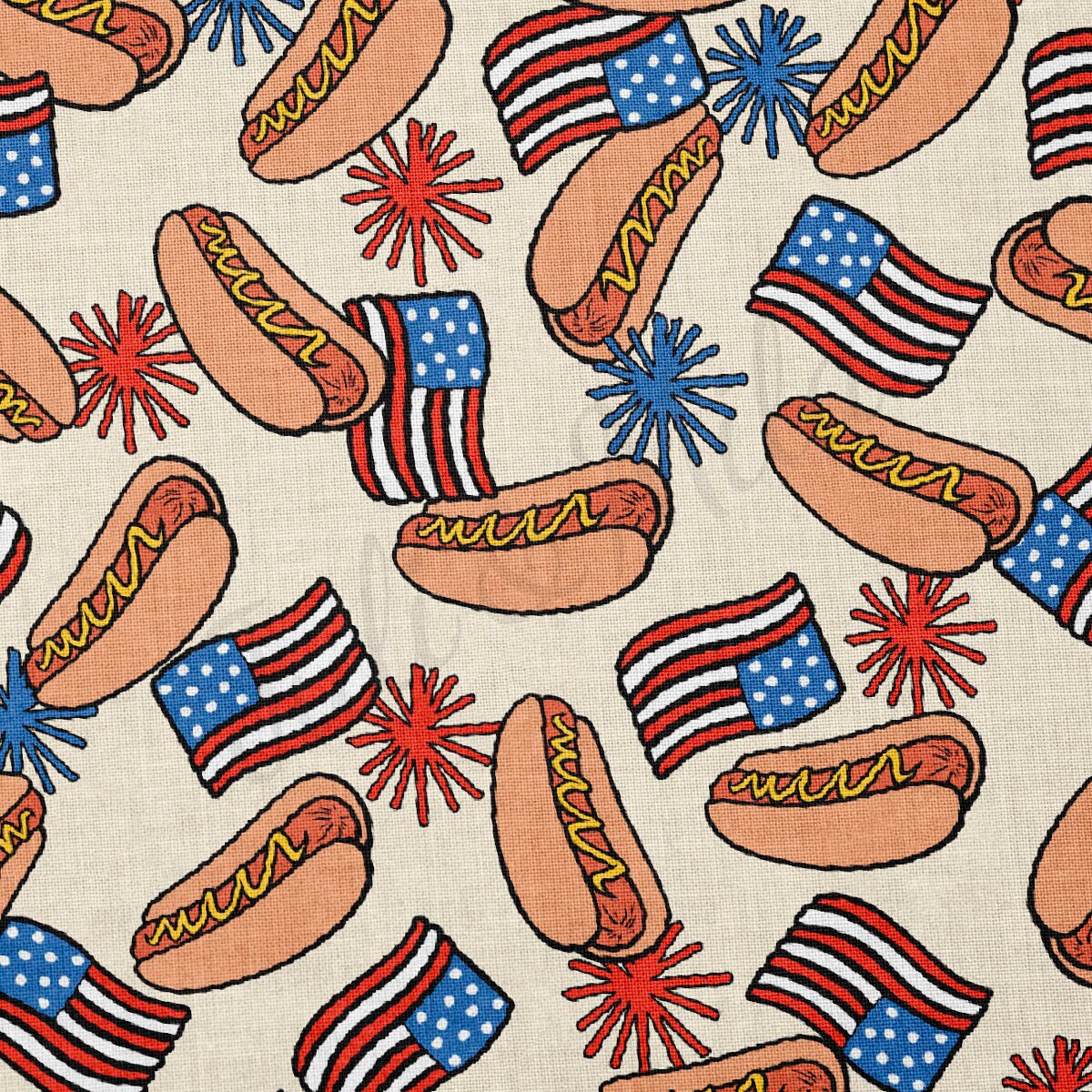 100% Cotton Fabric By the Yard Printed in USA Cotton Sateen -  Cotton  CTN348