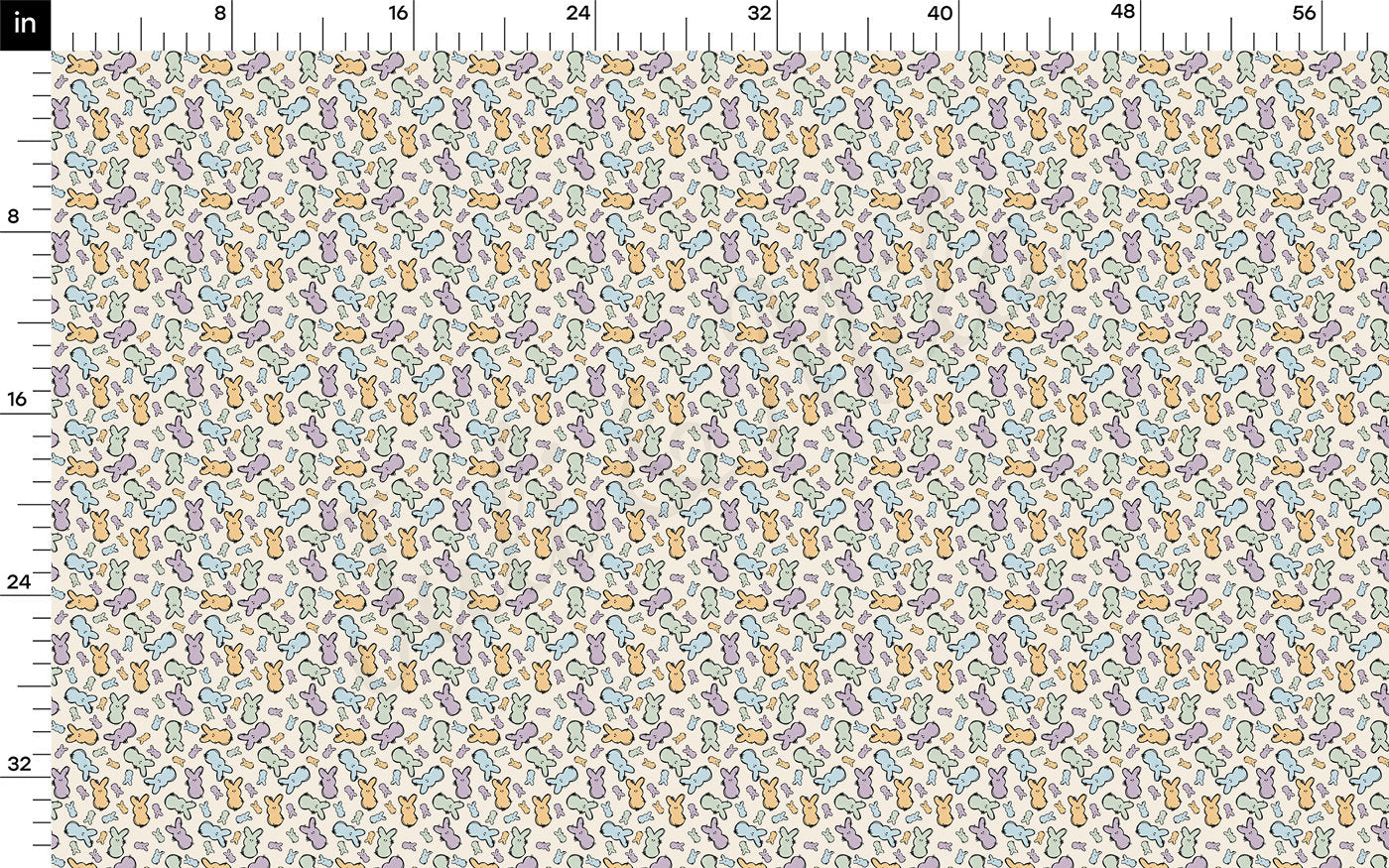 100% Cotton Fabric By the Yard Printed in USA Cotton Sateen -  Cotton CTNEast79 Easter