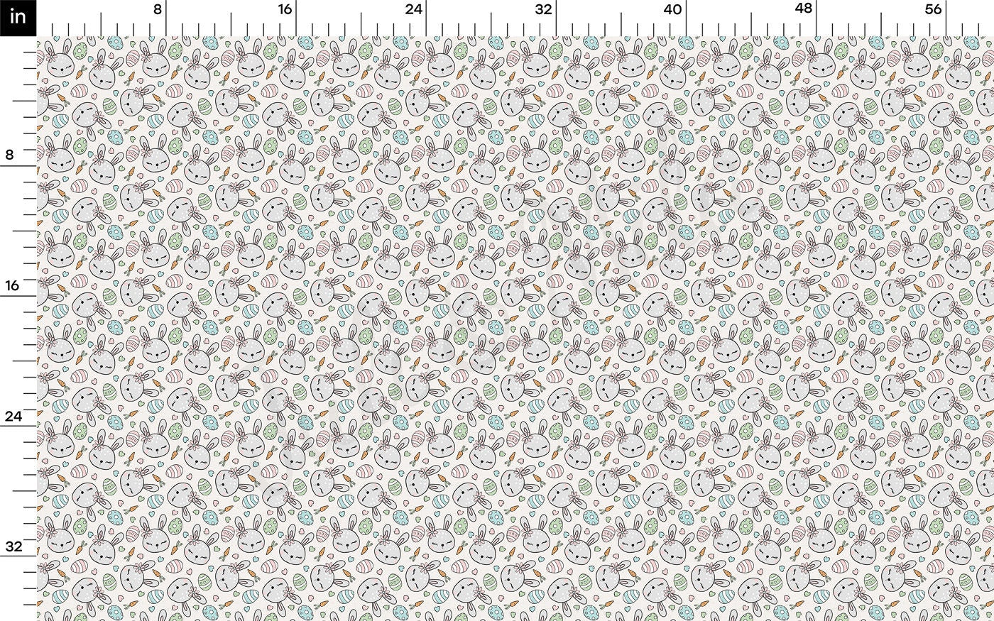 100% Cotton Fabric By the Yard Printed in USA Cotton Sateen -  Cotton CTNEast81 Easter