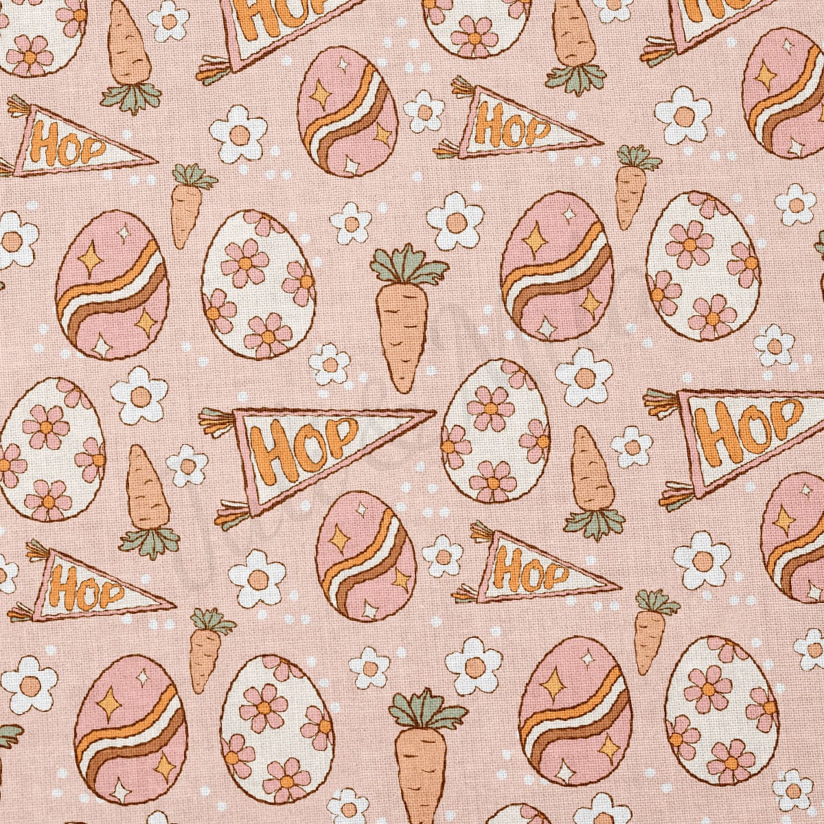 100% Cotton Fabric By the Yard Printed in USA Cotton Sateen -  Cotton CTNEast123 Easter