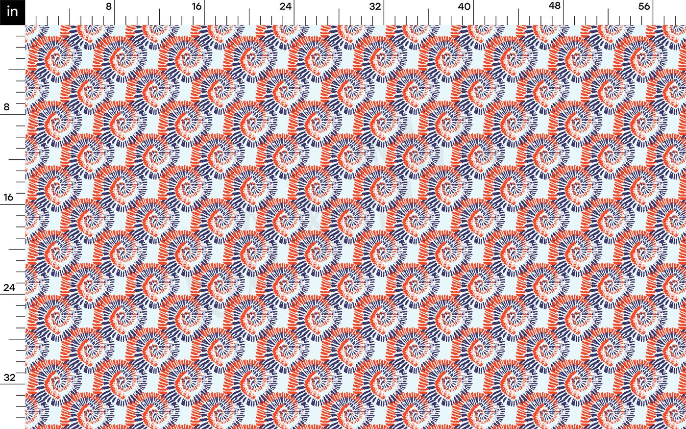 100% Cotton Fabric By the Yard Printed in USA Cotton Sateen -  Cotton CTNPT57 4th of July