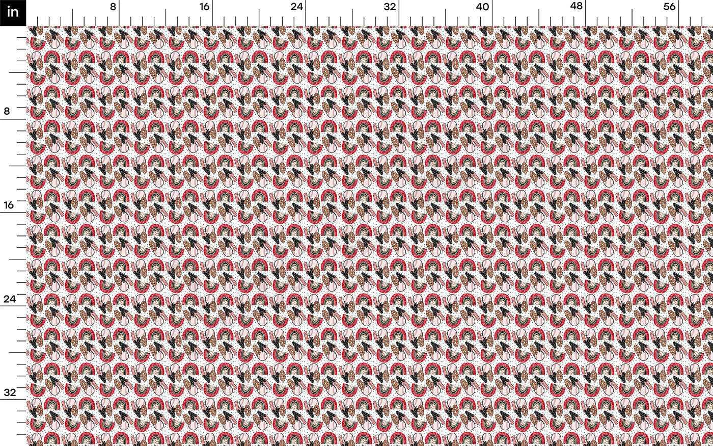 100% Cotton Fabric By the Yard Printed in USA Cotton Sateen -  Cotton  CTN1369