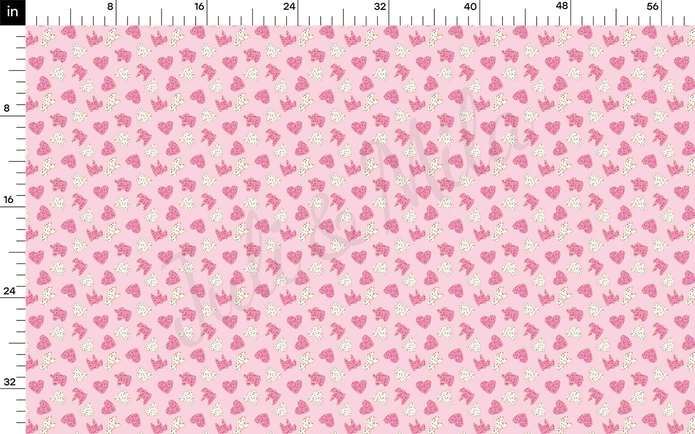 100% Cotton Fabric By the Yard Printed in USA Cotton Sateen -  Cotton  CTN1147 Valentine's Day