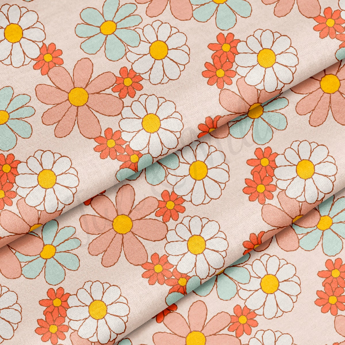 100% Cotton Fabric By the Yard Printed in USA Cotton Sateen -  Cotton  CTN221