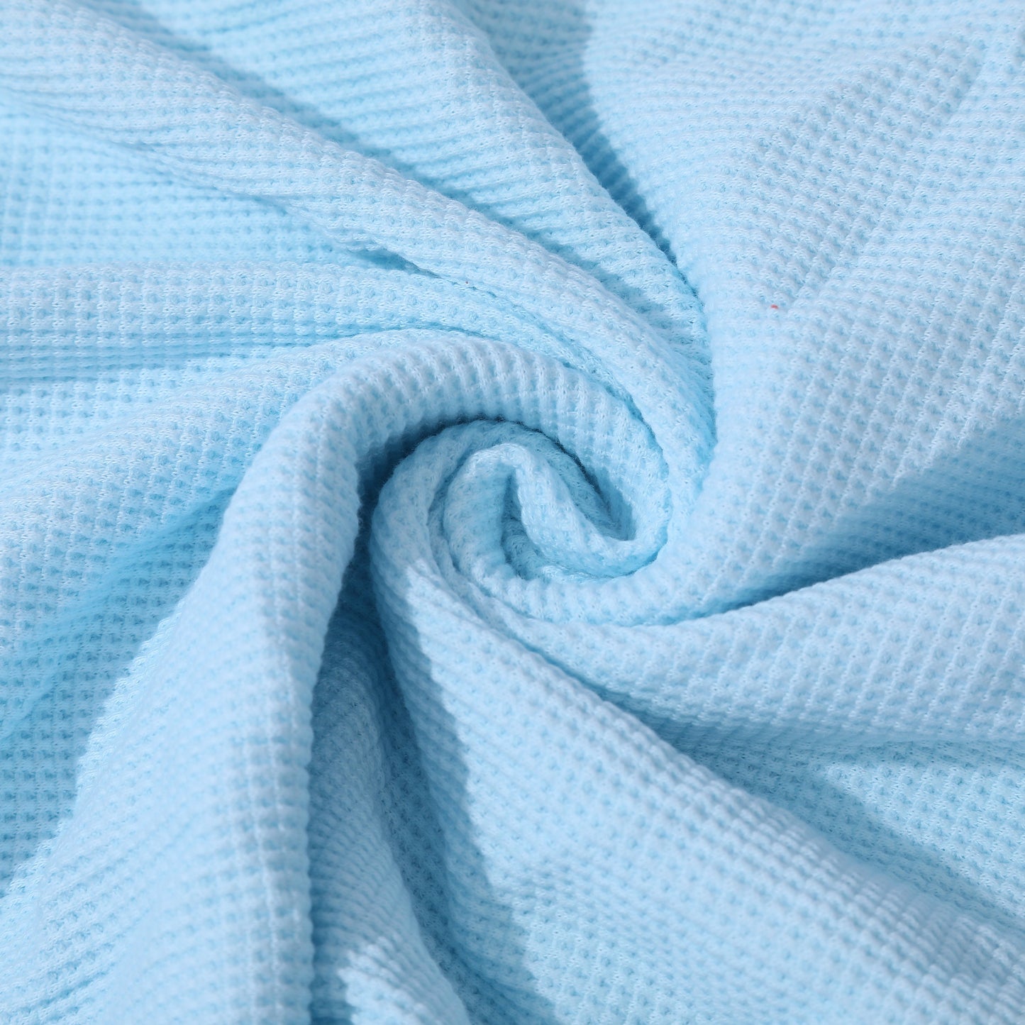 97 percent Cotton 3 percent Spandex Waffle Cotton Fabric by the yard Waffle Knit Stretchy Fabric