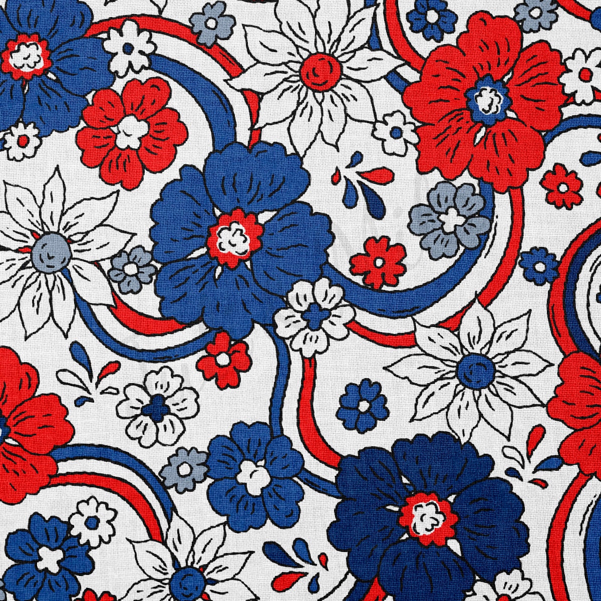 100% Cotton Fabric By the Yard Printed in USA Cotton Sateen -  Cotton  CTN102