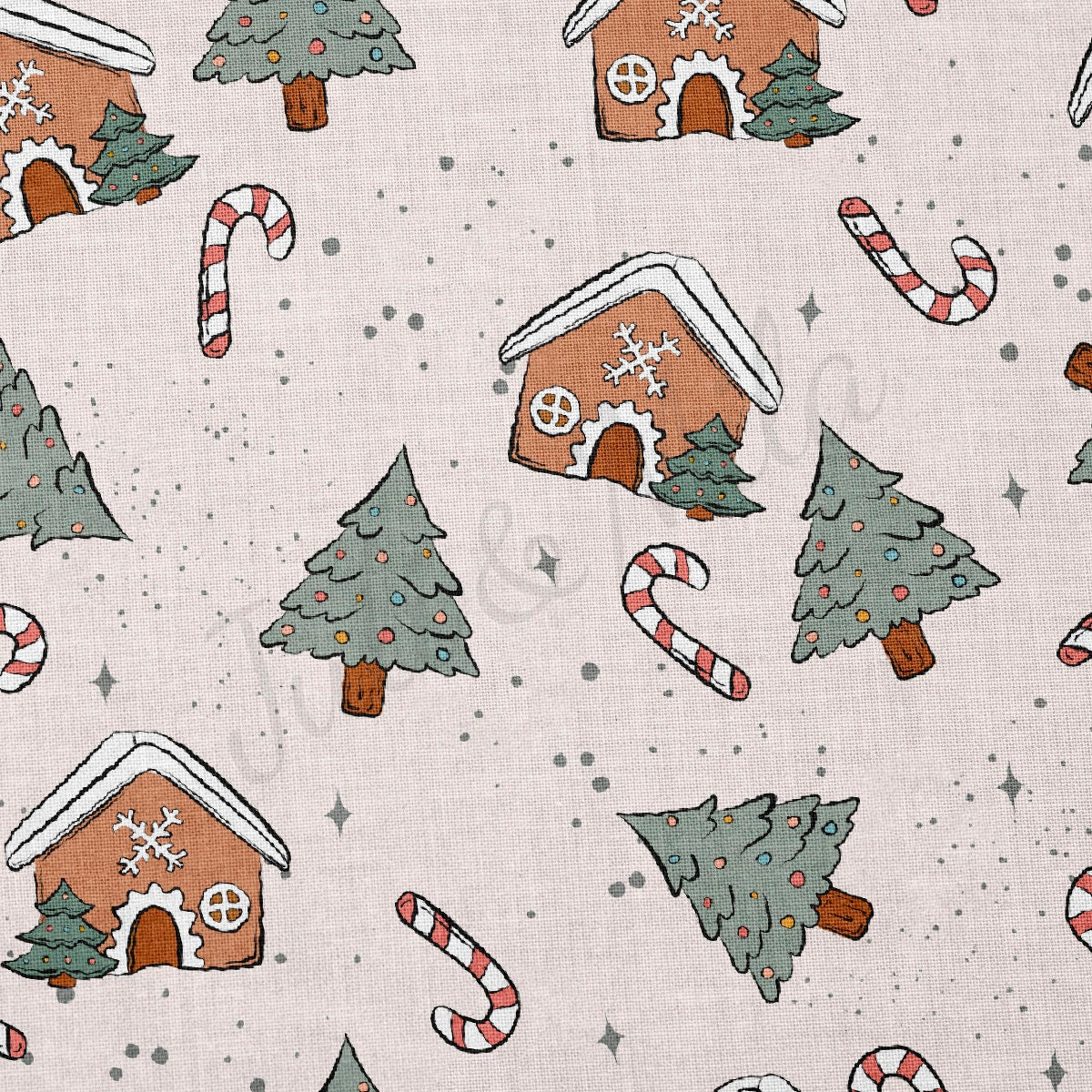 100% Cotton Fabric By the Yard Printed in USA Cotton Sateen -  Cotton  CTN963