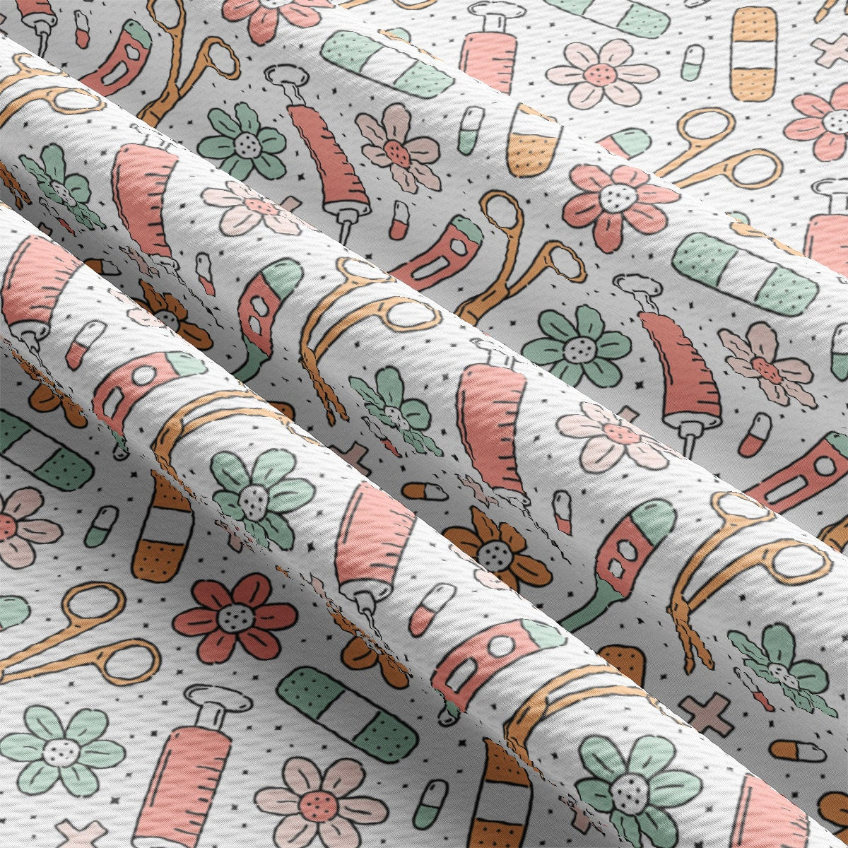 a close up of a pattern on a fabric