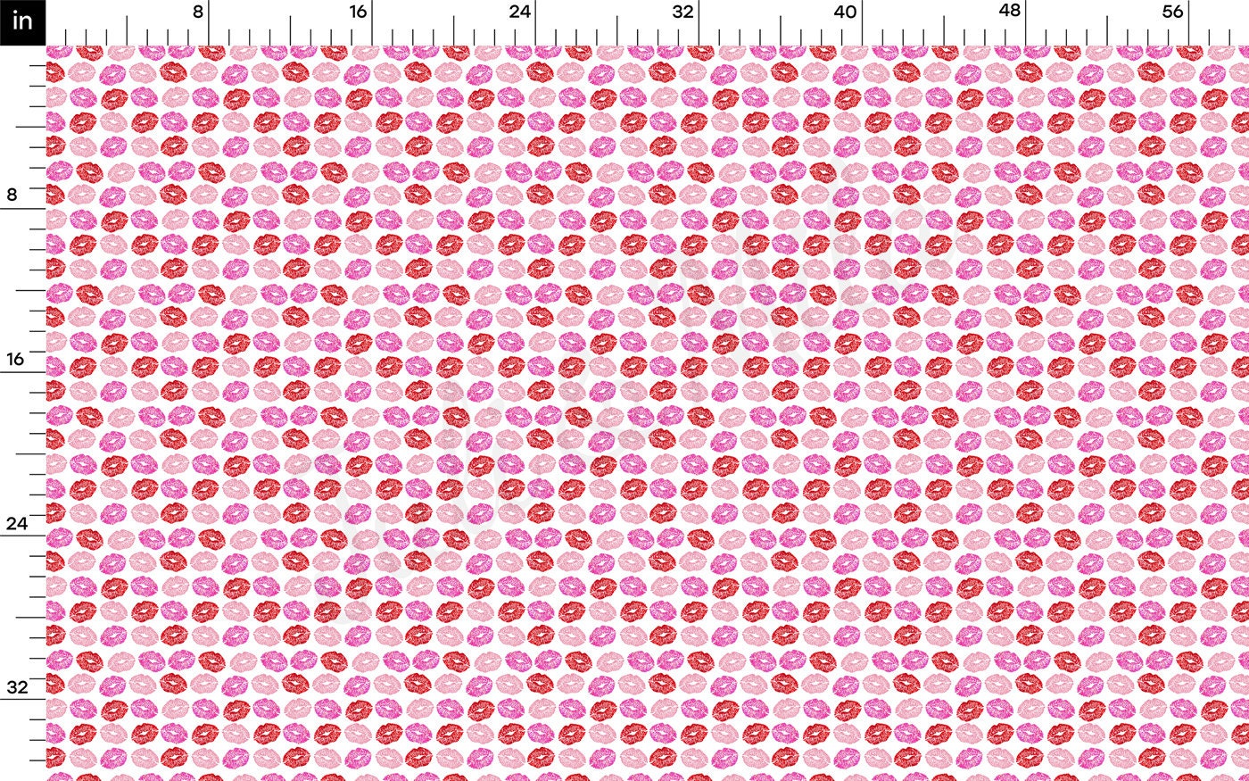 100% Cotton Fabric By the Yard Printed in USA Cotton Sateen -  Cotton CTN1050 Valentine's Day
