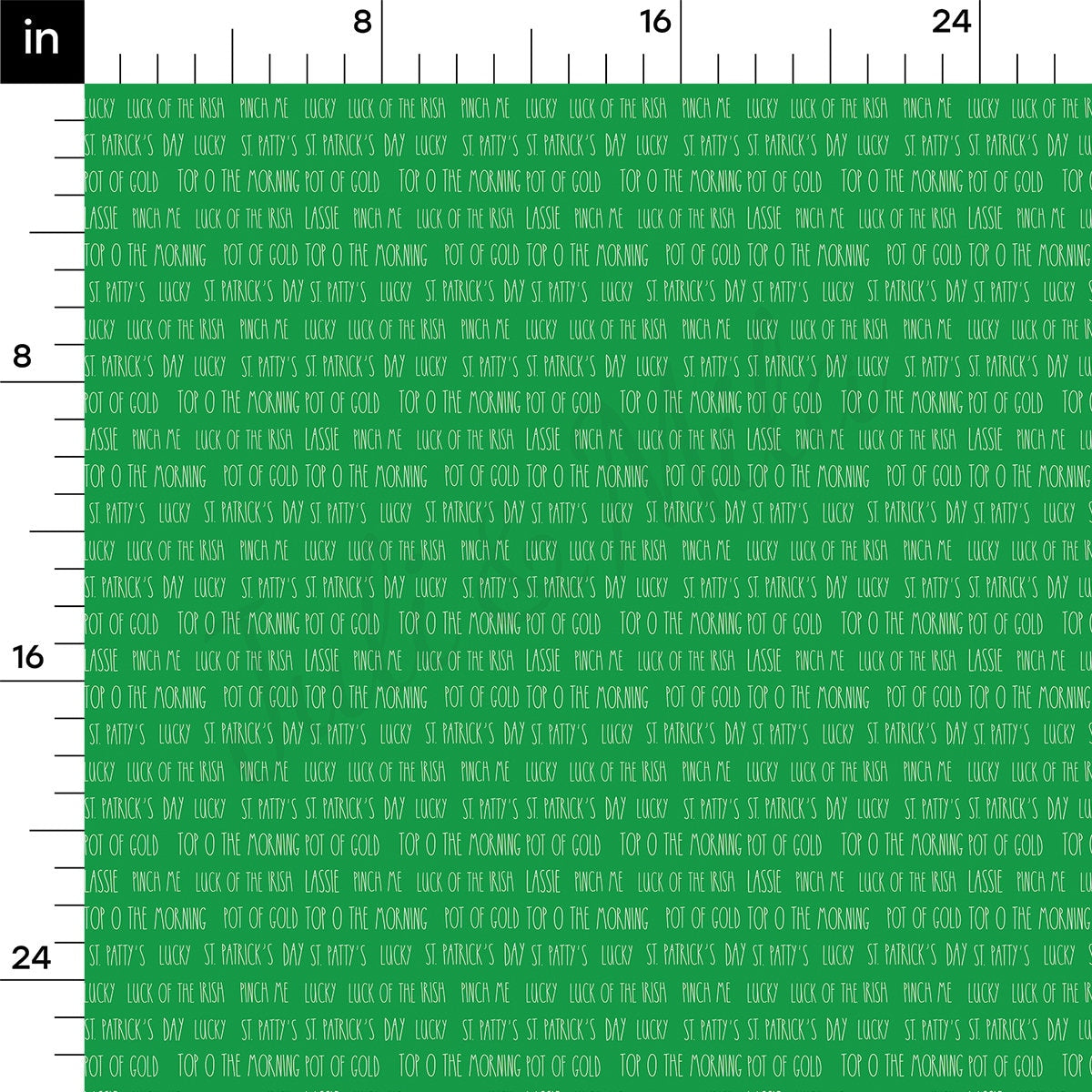 100% Cotton Fabric By the Yard Printed in USA Cotton Sateen -  Cotton CTN1081 St. Patrick's Day