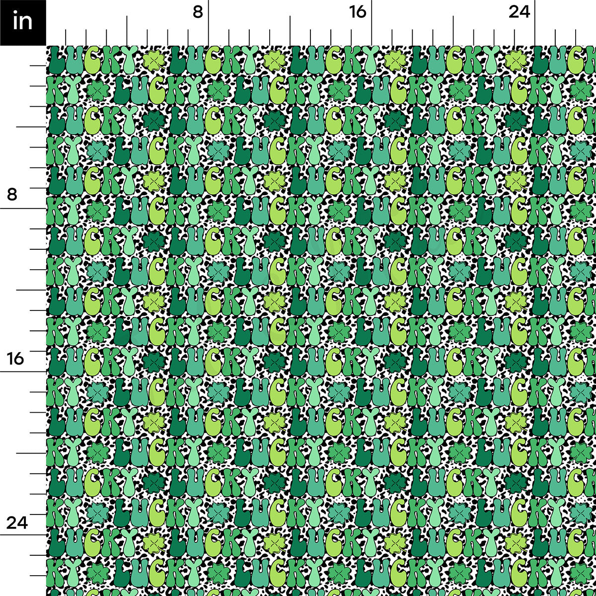 100% Cotton Fabric By the Yard Printed in USA Cotton Sateen -  Cotton CTN1089 St. Patrick's Day