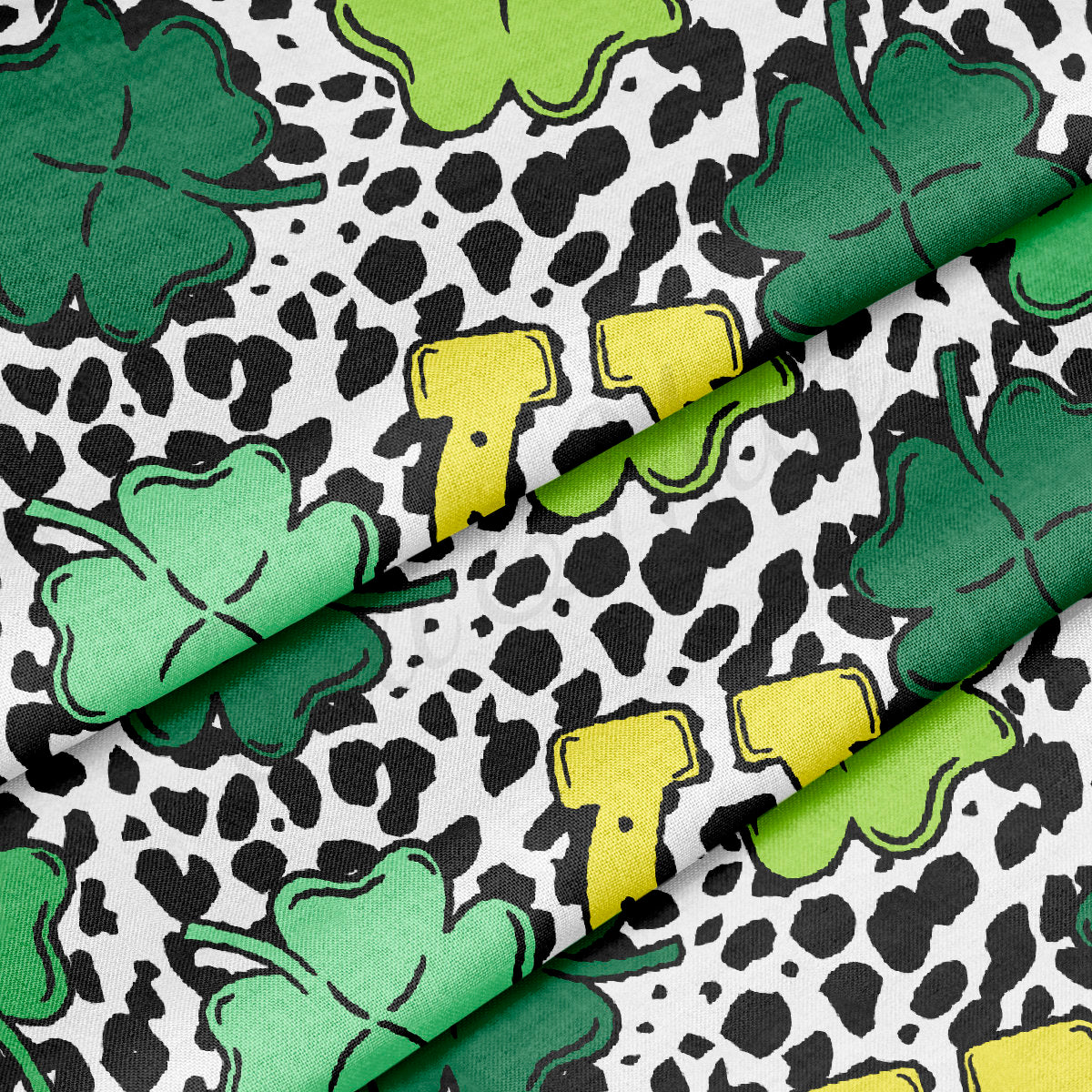 100% Cotton Fabric By the Yard Printed in USA Cotton Sateen -  Cotton CTN1094 St. Patrick's Day